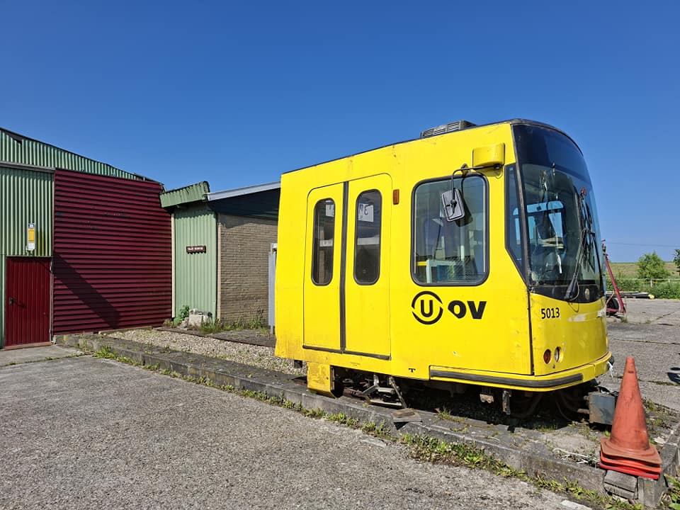 Update Tram kop aangekomen in   Ouwsterhaule